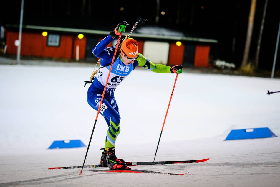 Lovro Planko (24) gab seinen Stock für Philipp Nawrath auf und belegte am Ende den 21. Platz.