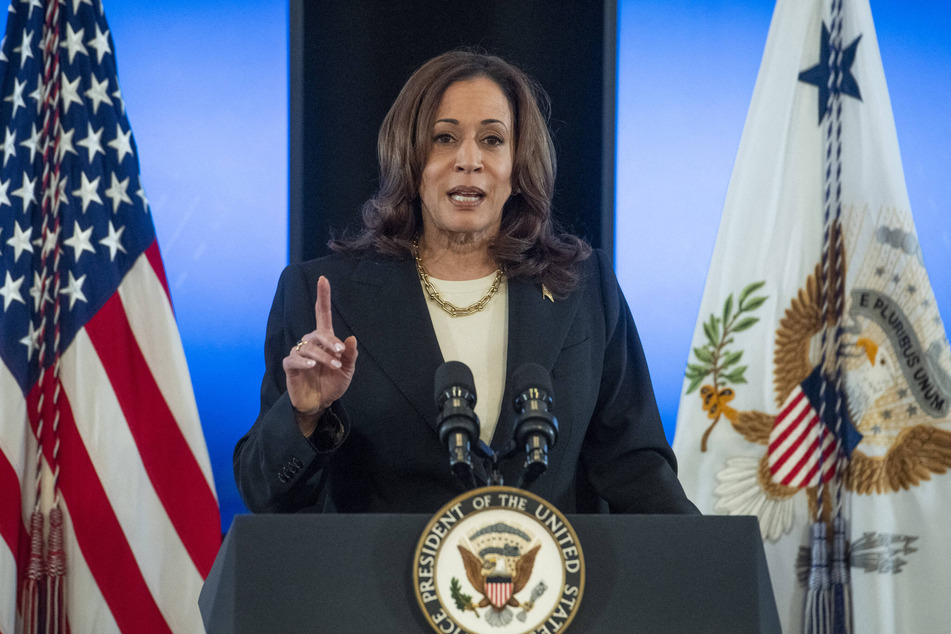 Kamala Harris war Vize-Präsidentin von Joe Biden und hat der Nominierung als Kandidatin für die US-Präsidentschaftswahl 2024 zugesagt.