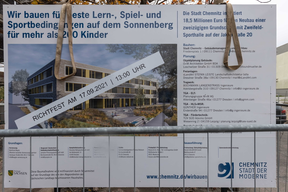 In der Jakobstraße am Sonnenberg entsteht eine Gemeinschaftsschule. Nun gibt es eine Debatte, ob Chemnitz auch eine Integrierte Gesamtschule braucht.