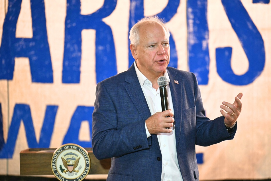 Kamala Harris recently announced Minnesota Governor Tim Walz (pictured) as her running mate as she prepares to take on her Republican rival, Donald Trump, in November.