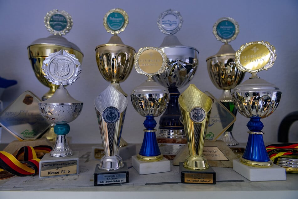 Pokal-Parade: Ob Weltmeister (2017), Vize-Weltmeister (2009) oder heimische Titel - die Modelle wurden oft prämiert.