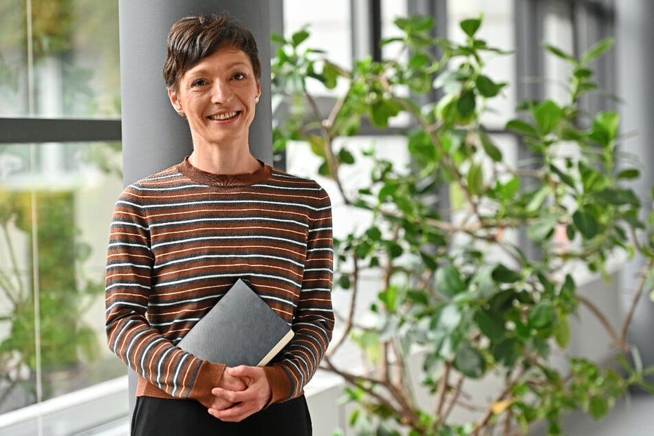 Doreen Voigt (42, parteilos) nach ihrem Austritt aus der BSW-Fraktion: "Mein Ansinnen ist es jetzt nicht, einer anderen Fraktion beizutreten."