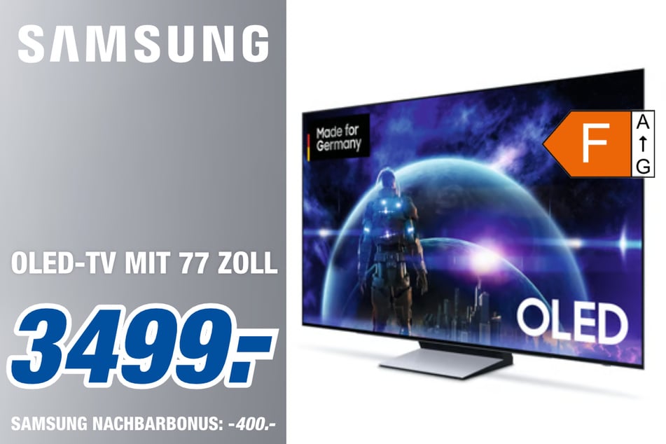 Samsung OLED-TV mit 77 Zoll