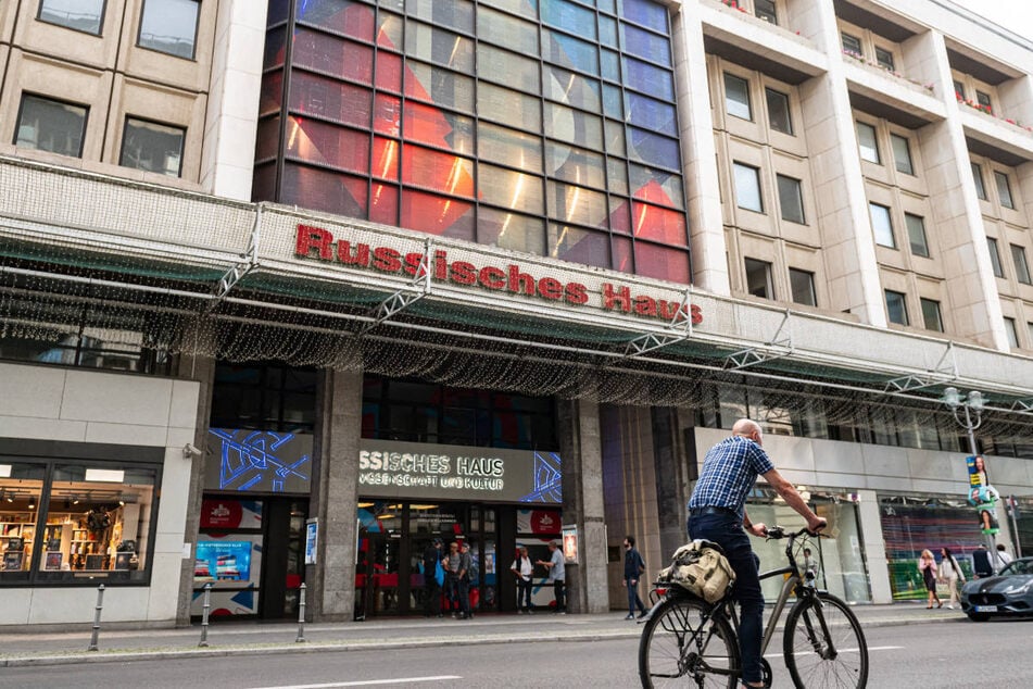 Das Russische Haus in der Berliner Friedrichstraße wird von der staatlichen russischen Agentur für kulturelle Zusammenarbeit betrieben.