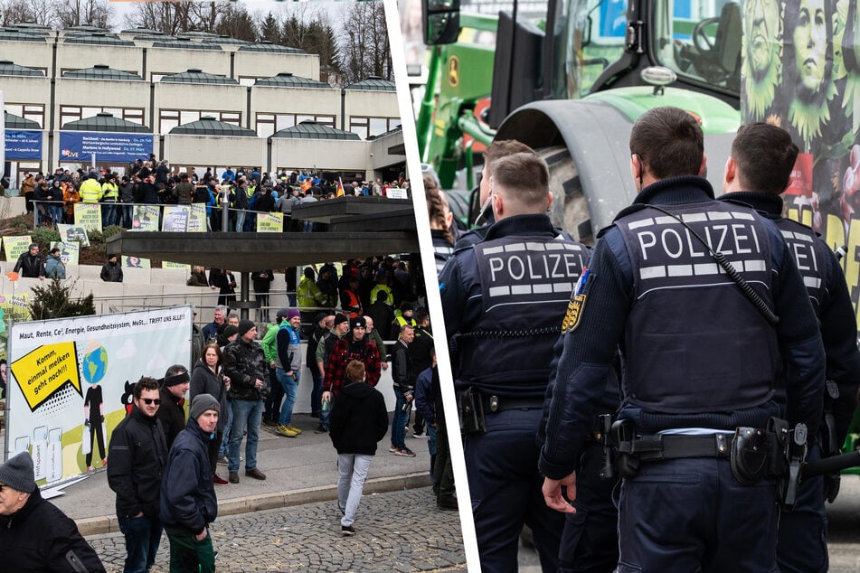 Massive Bauernproteste: Grüne sagen politischen Aschermittwoch ab!