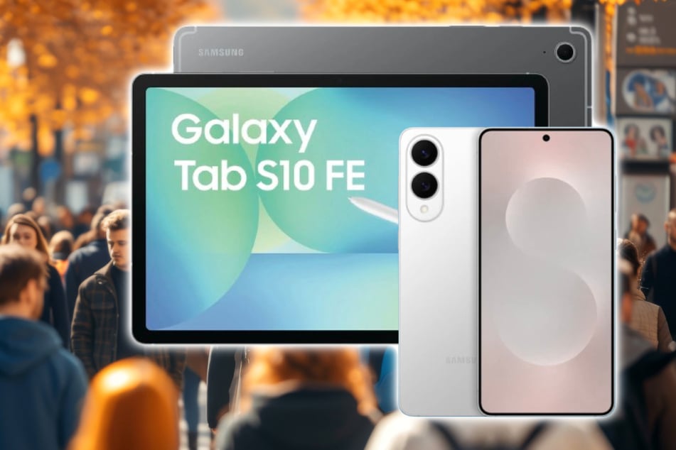 Samsung Galaxy S25 Edge mit gratis Tablet für nur 1 Euro im Herbst-Deal
