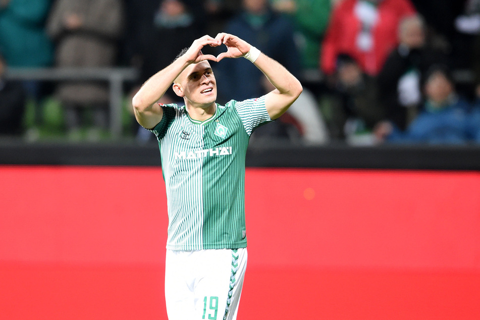 Der derzeit von Frankfurt nach Bremen ausgeliehene Rafael Borré sorgte für das zwischenzeitliche 2:0 für die Hausherren.