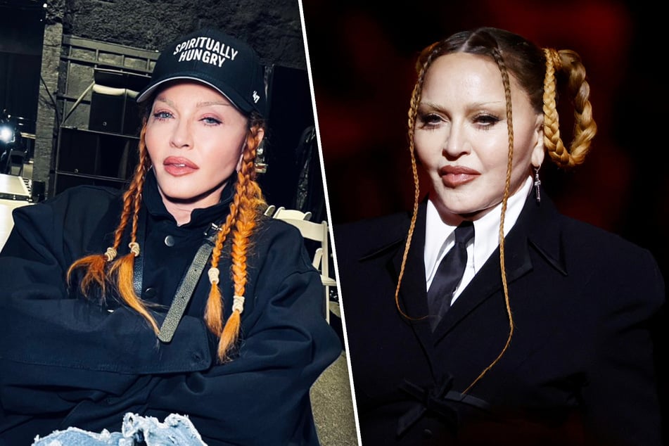 Ist die Schwellung in Madonnas (64) Gesicht seit dem Grammy-Auftritt tatsächlich zurückgegangen oder stichelt die Queen of Pop nur gegen ihre Hater?