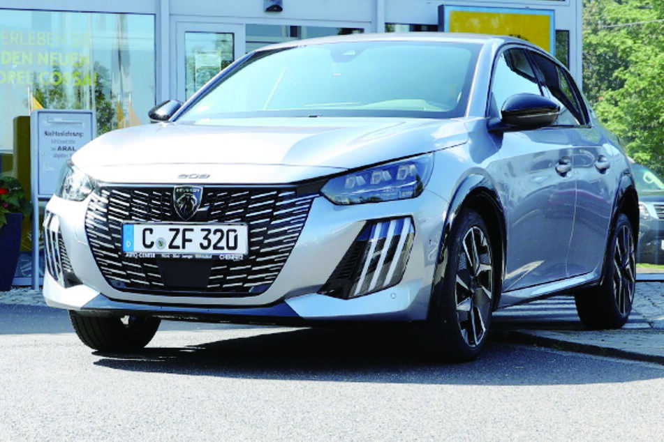 Klein und wendig – der Peugeot 208 ist ideal für den Stadtverkehr geeignet.