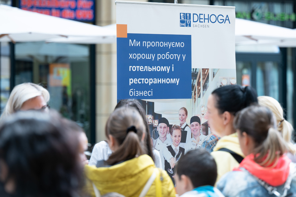 Über 5000 Menschen aus der Ukraine sind bei Jobcentern in Sachsen-Anhalt gemeldet.
