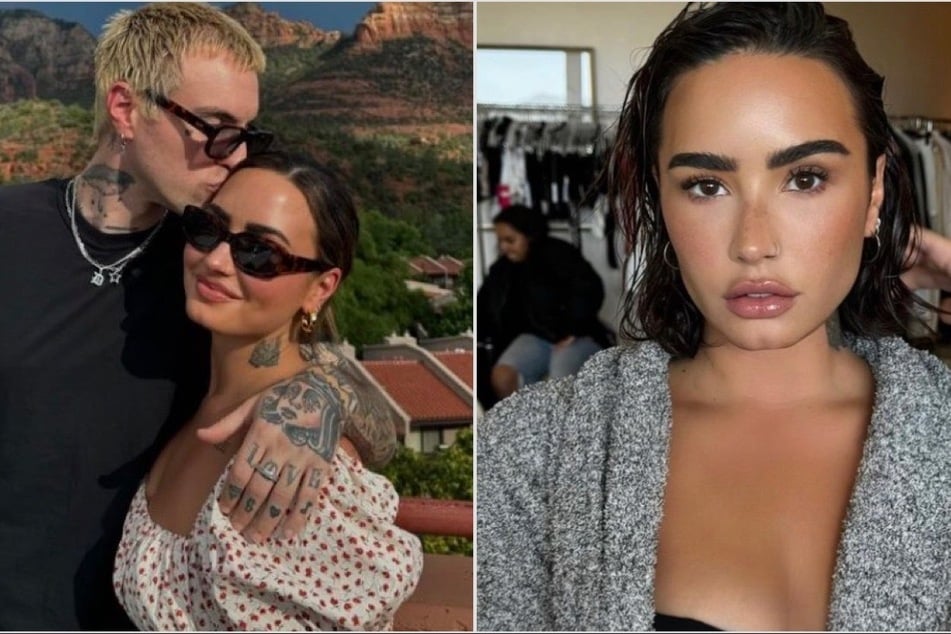 Demi Lovato spills the tea on new music and life with fiancé Jutes