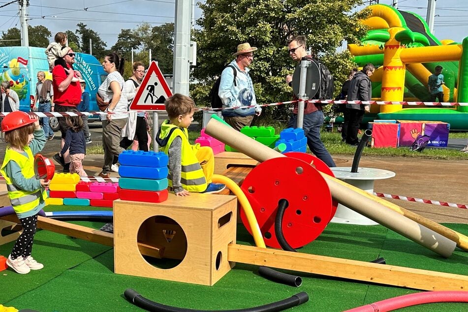 Für die Kinder gibt's viele Attraktionen zu entdecken.