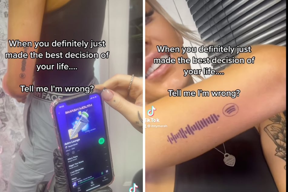 Shrek fan gets tattoo that instantly plays Smash Mouth's 1999 hit