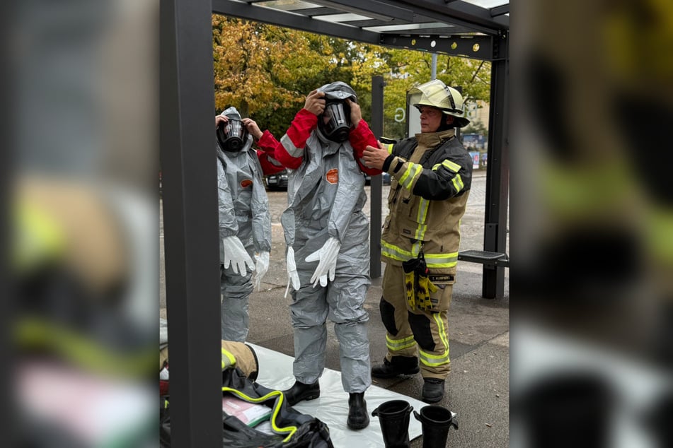 Auch ABC-Sonderkräfte waren im Einsatz.