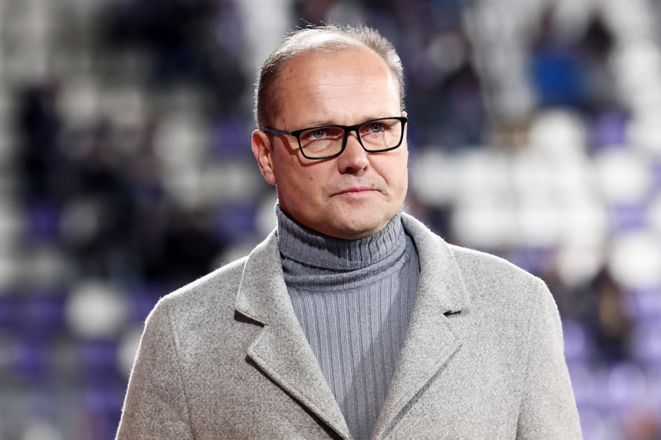 Aue-Präsident Thomas Schlesinger richtete sich kurz vor Weihnachten an die Sponsoren den FCE.