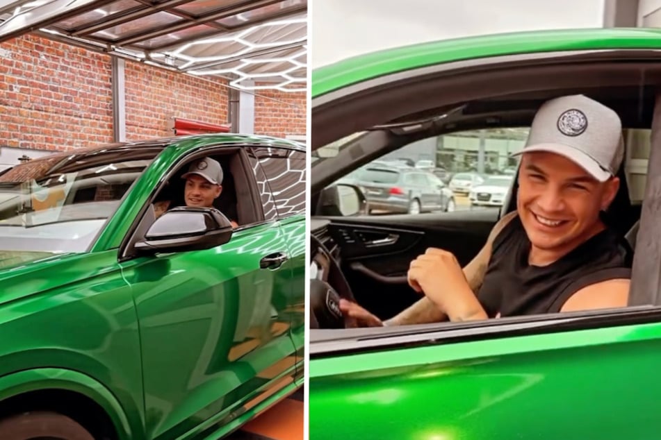 Trotz fehlendem Führerschein: Pietro Lombardi setzt sich hinters Steuer und fährt mit Luxuswagen