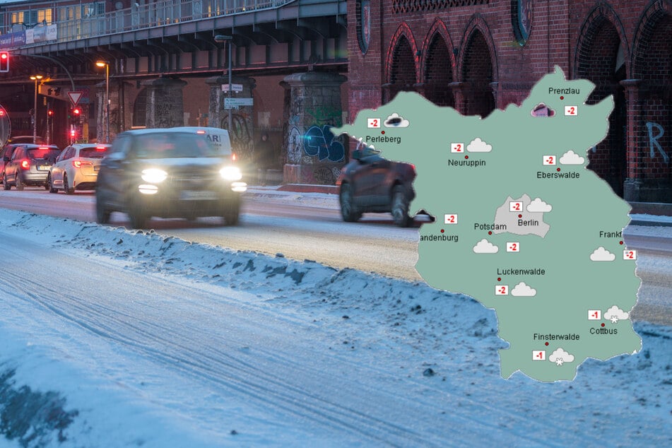 Eiszeit in Berlin: Glätte und Schnee sorgen weiter für Chaos auf den Straßen