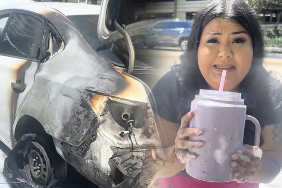 Una taza térmica sobrevive al incendio de su coche: lo que ocurre a continuación sobrecoge por completo a su propietario