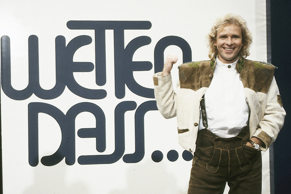 So moderierte Thomas Gottschalk am 8. Oktober 1988 die Show "Wetten dass..?" in Linz.