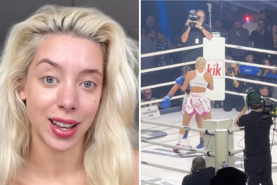 Mit gezielten Schlägen hatte Walentina am Samstag ihre Kontrahentin Hati Suarez (24) bei "Fame Fighting 2" besiegt.