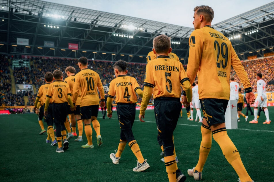 Für dieses Dynamo-Heimspiel am 27. Februar werden noch Einlaufkinder gesucht