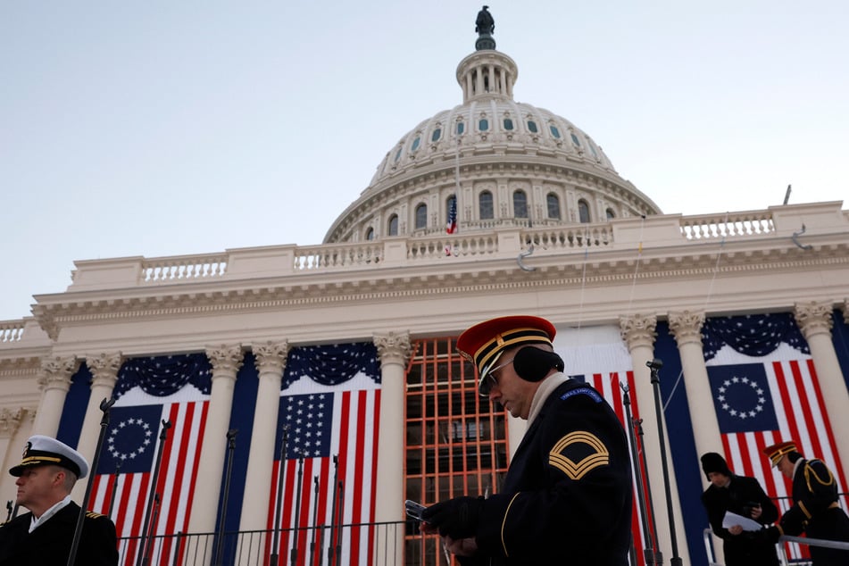 Americans were bracing Thursday for frigid temperatures that forecasters said could produce life-threatening conditions, with Donald Trump's inauguration expected to be the coldest in 40 years.