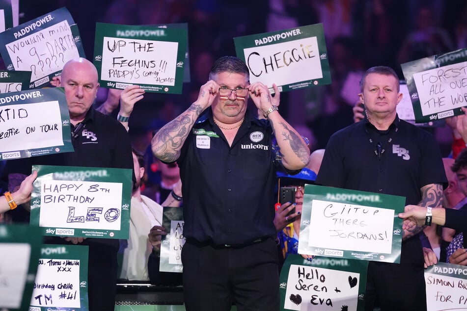 Gary Anderson (55) ist von der immer diverseren Medienbegleitung beim Darts nicht gerade begeistert.