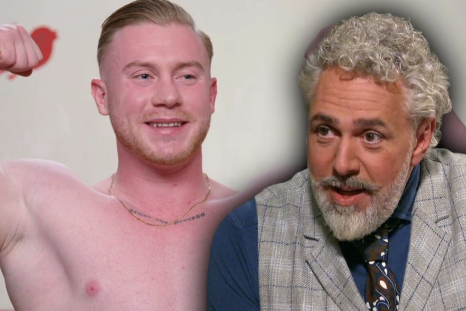 First Dates: Als Damien verrät, was er in seiner Freizeit macht, rutscht Roland glatt ein "Schei*e!" raus