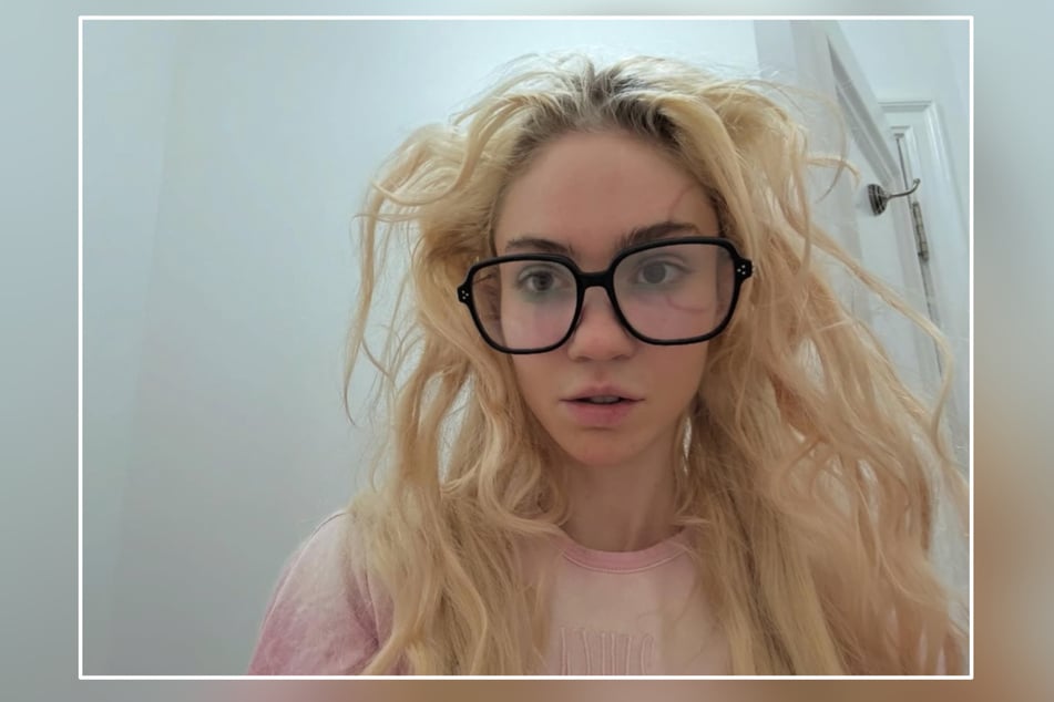 Auf den ersten Blick kaum erkennbar: Grimes' (37) neues Gesichts-Tattoo.
