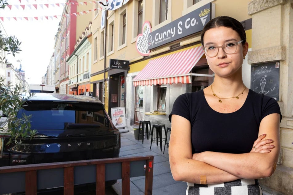Dresden: Aufregung in Dresdner Neustadt: Antifa blockiert "Curry & Co.", Piraten-Stadträtin äußert sich