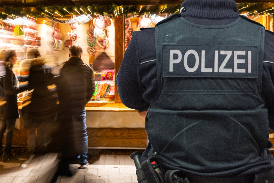 Auf den Weihnachtsmärkten in Hessen werden verstärkt Polizeistreifen unterwegs sein – auch um die Einhaltung der Corona-Regeln zu überwachen. (Symbolbild)