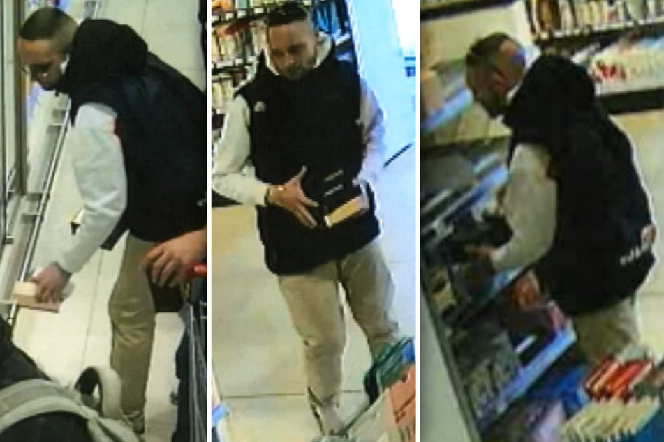 Mit diesen Fotos sucht die Polizei nach Hinweisen. Wer ist der Mann und wo hält er sich auf?