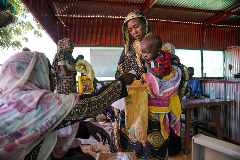 Millions of people are facing extreme hunger and thirst amid mass displacement caused by fighting between the Sudanese army and the paramilitary Rapid Support Forces.