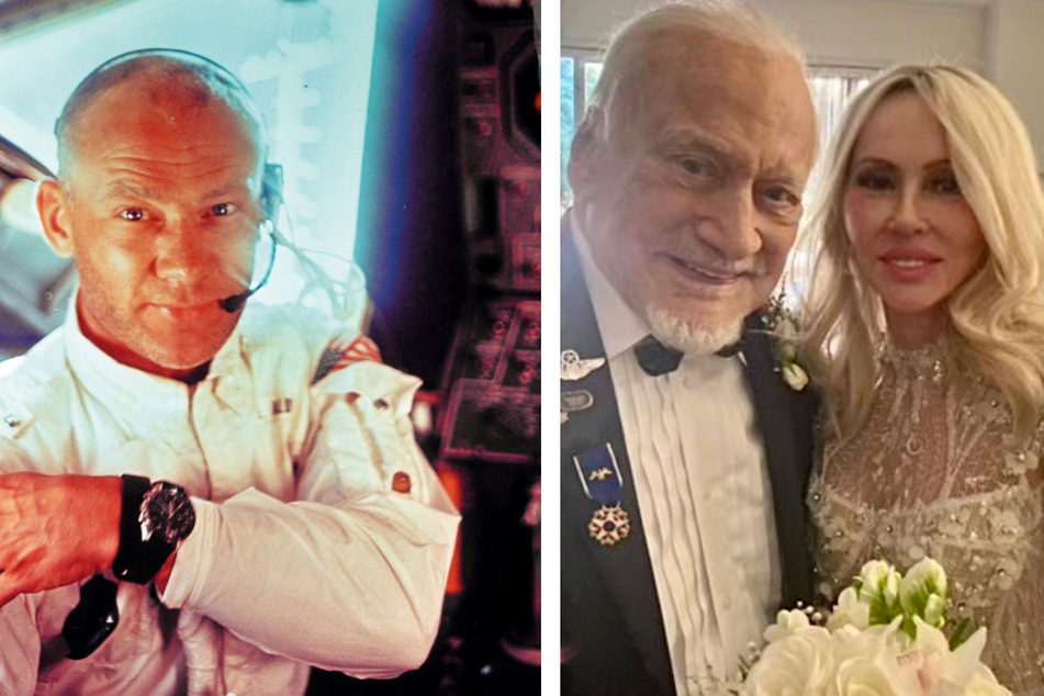Buzz Aldrin and Anca Faur got married on Buzz's 93rd birthday.