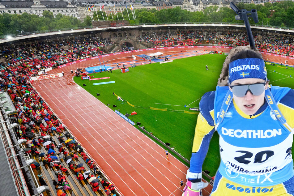 Die zweifache schwedische Olympiasiegerin Hanna Öberg (28) freut sich auf das Event im Stockholmer Stadion.
