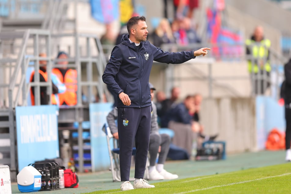 Mit dem CFC in der Liga zuletzt dreimal sieglos: Trainer Benjamin Duda (37).