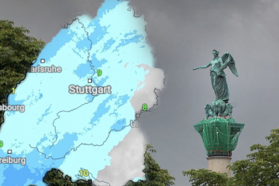 Die Wetteraussichten für Baden-Württemberg sind grau und regnerisch.