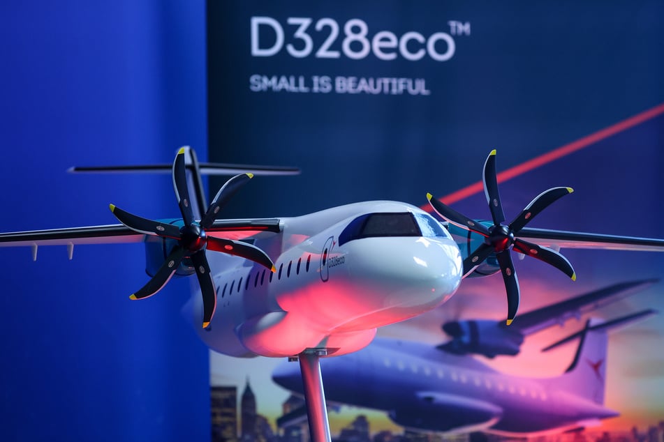 Diese D328eco wird in Leipzig produziert.