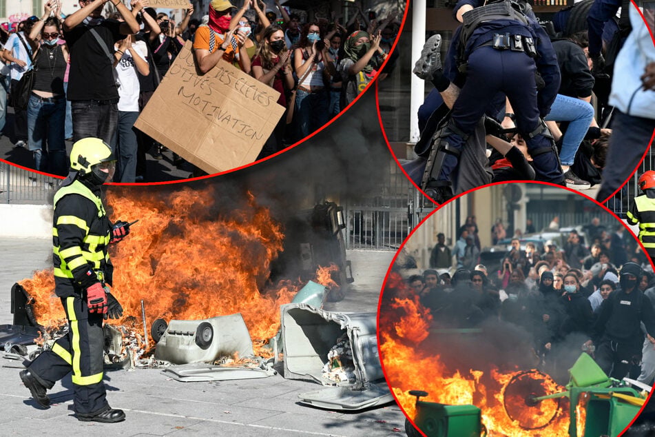 Brutale Schülerproteste: Polizei-Granate fetzt Jugendlichem die Hand ab! Tausende Teenager festgenommen