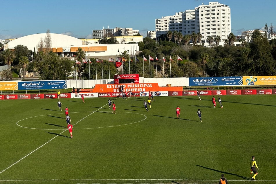 Hertha spielte im Estadio Municipal de Abufeira mit der vermeintlichen A-Elf.