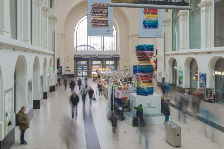 Die Tat geschah im Dresdner Hauptbahnhof. (Archivbild)