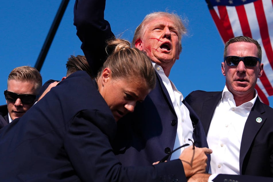 US-Präsident Donald Trump (79) ist im vergangenen Juli bei einer Wahlkampfveranstaltung angeschossen worden.