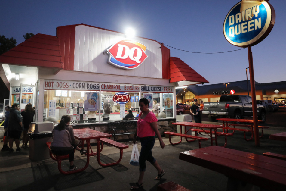 Visitors to a Dairy Queen in Delmont, Pennsylvannia, got the scare of their lives from a gunman dressed as a clown (stock image).