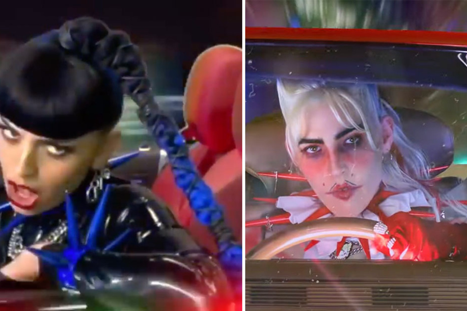 The music video for the Friday remix had interesting, futuristic and old-school elements to it with a spikey twistl