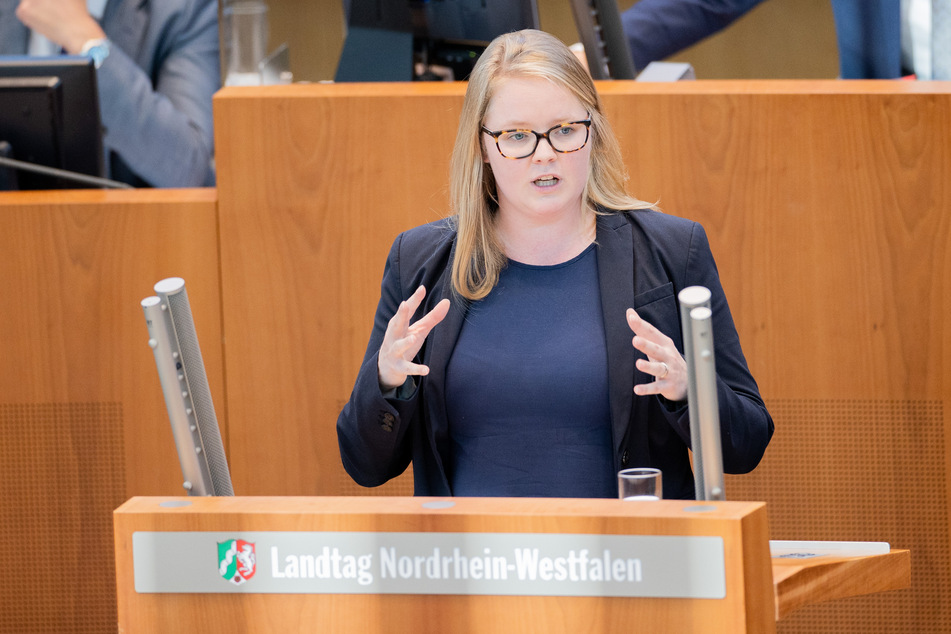 Die SPD-Abgeordnete Lisa-Kristin Kapteinat (31) hakt in ihrer Kleinen Anfrage zum von der Landesregierung als Impfberater eingestellten Pharma-Lobbyisten Stefan Kentrup nach (Archivbild).