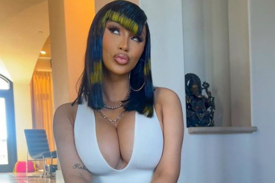 Cardi B took to Instagram to flaunt a stunning new hairdo, which appears to be connected to her Baby Shark announcement!