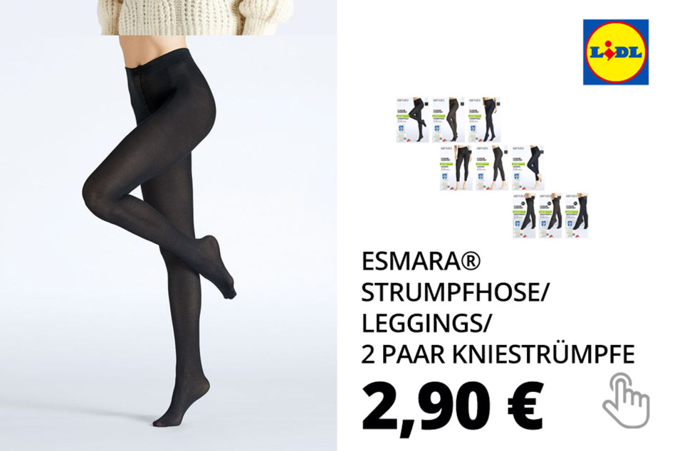 ESMARA® Strumpfhose/Leggings/2 Paar Kniestrümpfe