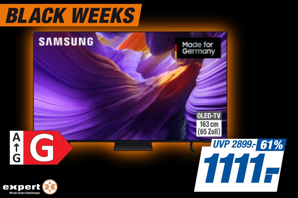 65-Zoll Samsung-Fernseher GQ65S85FAEXZG
für 1.111 statt 2.899 Euro.