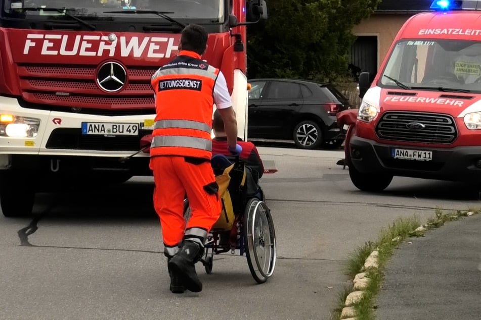 Alle Bewohner konnten gerettet werden.