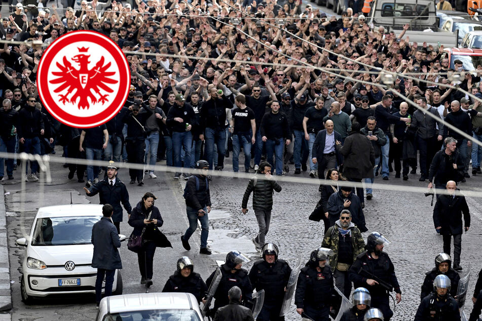 Nach brutalen Tumulten in Neapel: Heftige Konsequenzen für Eintracht-Krawallmacher